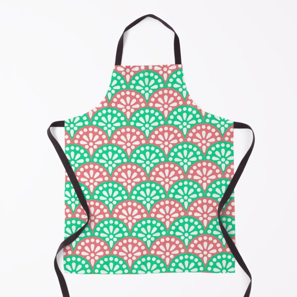 Aperçu de l'œuvre Pétoncles Fantaisie : Rose Pastèque et Vert créée et vendue par 2MomsKrafts.