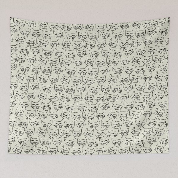 Item preview, cats sketch designed and sold by OwnDesignOnline.