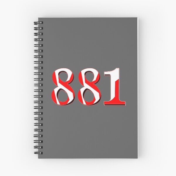 Item preview, number eight hundred and eighty one digit 881 order sequence team member age designed and sold by 4rpixs.