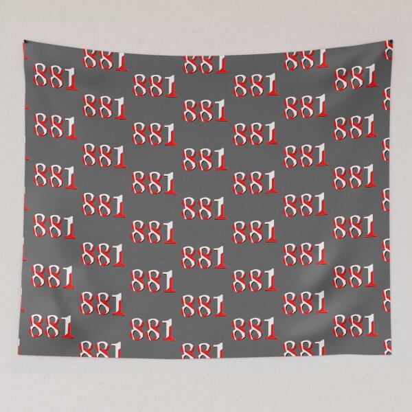 Item preview, number eight hundred and eighty one digit 881 order sequence team member age designed and sold by 4rpixs.