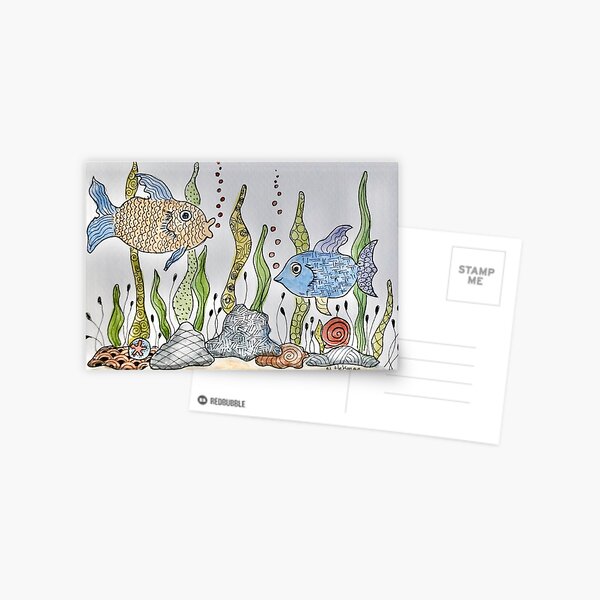 Sea Talk Z Postcard