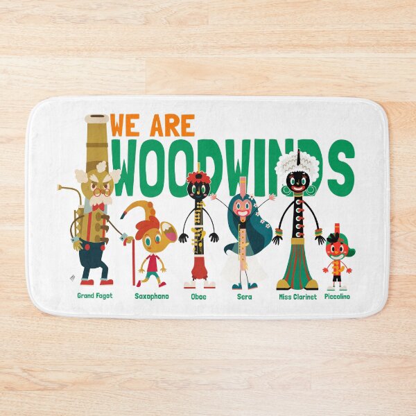 Item preview, WE ARE WOODWINDS designed and sold by sebasvieira.