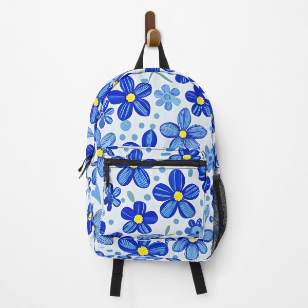 Item preview, Blue Floral Pattern Seamless Background Illustration Design Spring Decorative designed and sold by Rostislav Bouda.