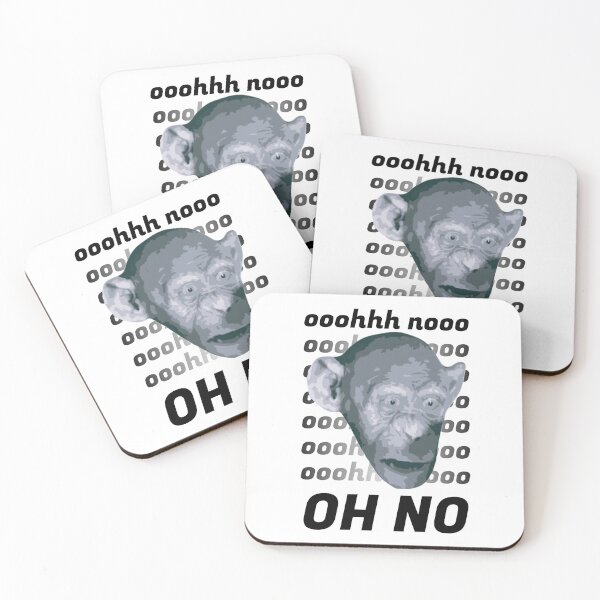 Item preview, OH NO! Monkey Meme designed and sold by Zack's Snacks.