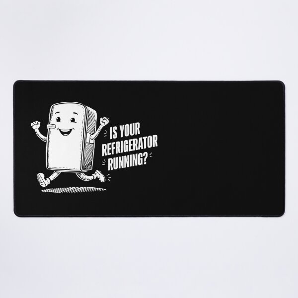 Item preview, Is Your Refrigerator Running t-shirt, Funny Cartoon designed and sold by SlocifieShop.