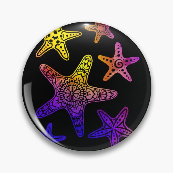 Item preview, Rainbow Starfish designed and sold by Barbara Glatzeder.