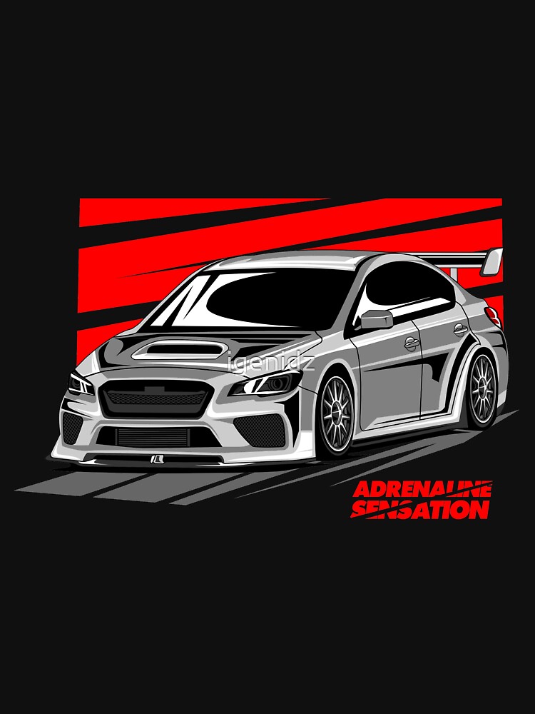 "subaru WRX adrenaline" Tshirt for Sale by igenidz Redbubble