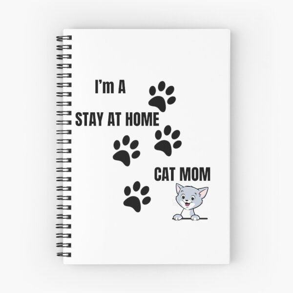 Item preview, "Proud Stay-at-Home Cat Mom: Feline Love and Care" designed and sold by Mrpalaad.