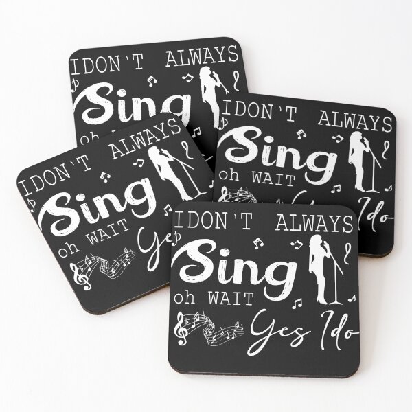 Item preview, I Don't Always Sing Oh Wait Yes I Do funny Theatre Concert  designed and sold by PrintItStudio.