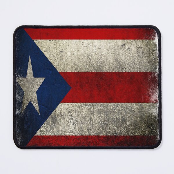 Item preview, Puerto Rican Grunge Flag - Bandera Puertorriqueña Grunge designed and sold by coquimugs.