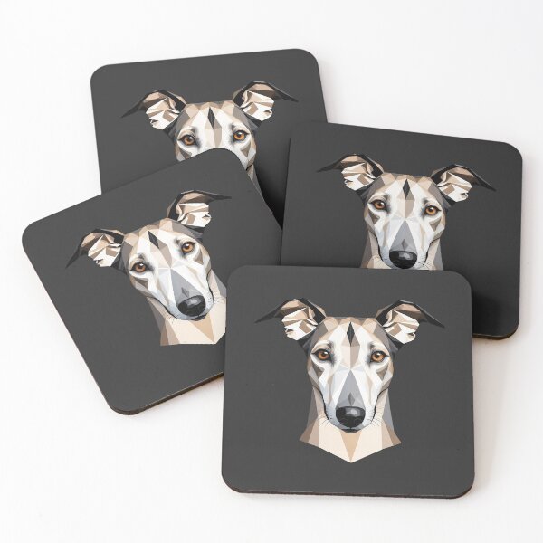 Item preview, Greyhound - Low Poly - Minimalist Design designed and sold by brindled.