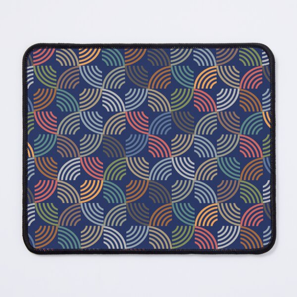 Item preview, Colorful Curved Lines Pattern designed and sold by ViYa1.
