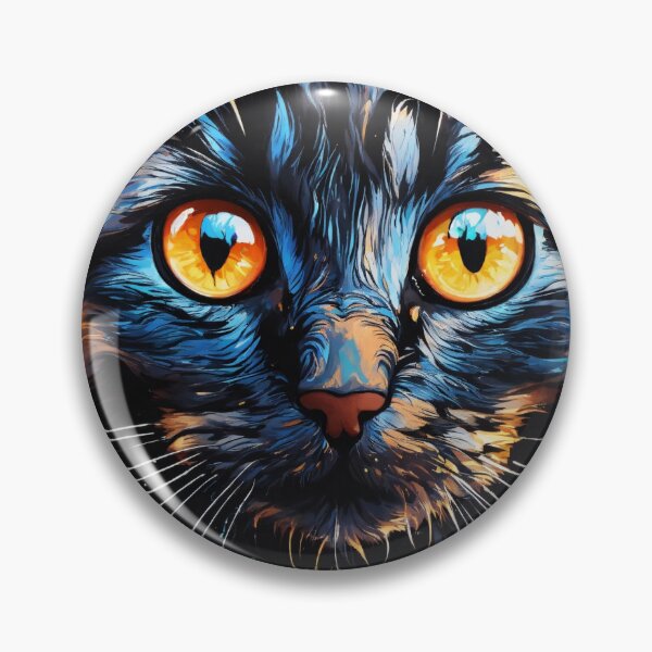 Item preview, black cat illustration designed and sold by Shorou2a.