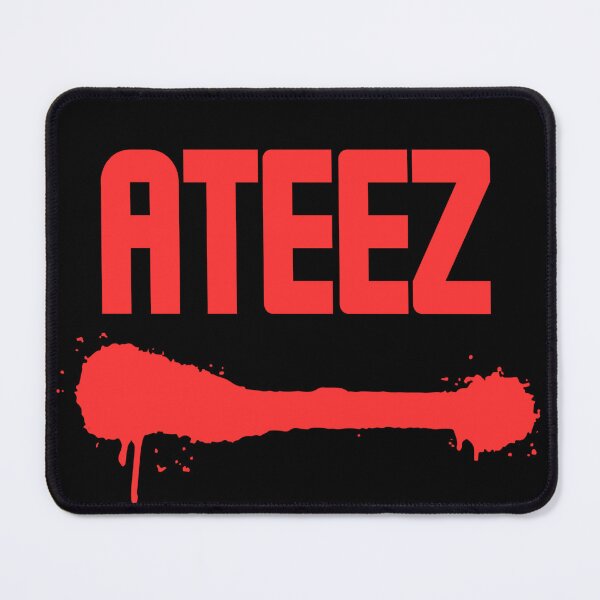 Item preview,  A t e e z red minimalist designed and sold by niconics.