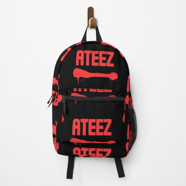 Item preview, A t e e z red minimalist designed and sold by niconics.