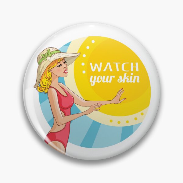 Item preview, "Watch your skin" designed and sold by JoyColorLove.