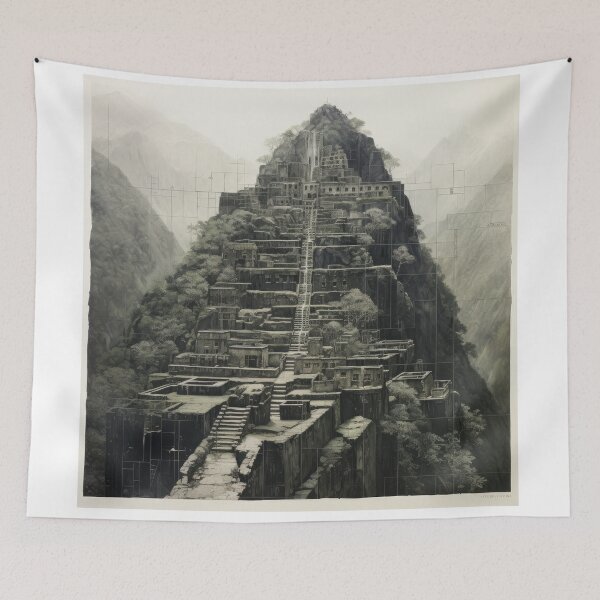 Item preview, Machu Picchu Japanese style  designed and sold by Shutter-Dragon.