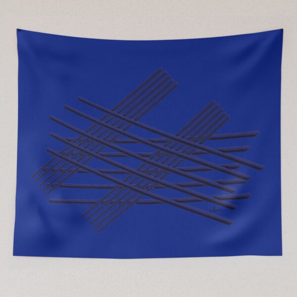 Item preview, Abstract Blue 62224 Navy Blue  designed and sold by mandalafractal.