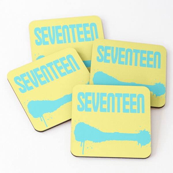 Item preview, S e v e n t e e n  blue minimalist designed and sold by niconics.