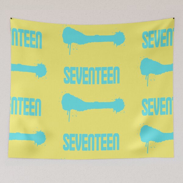 Item preview, S e v e n t e e n  blue minimalist designed and sold by niconics.