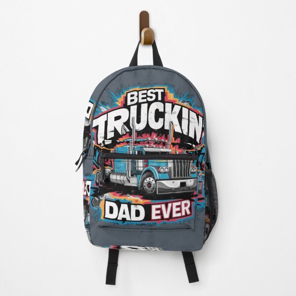 Item preview, Best Trucking Dad Ever Trucker-Truck Drivers designed and sold by Adventure paradise ⭐⭐⭐⭐⭐.