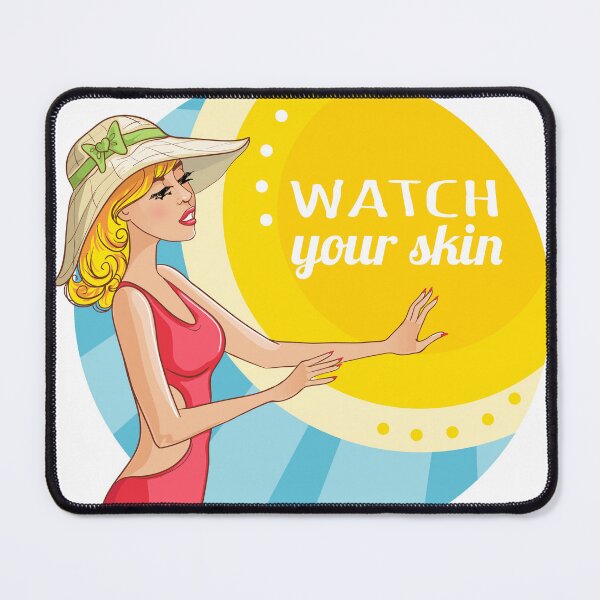 Item preview, "Watch your skin" designed and sold by JoyColorLove.
