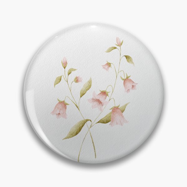 Item preview, Bellflower Watercolor designed and sold by TheDailyArt.