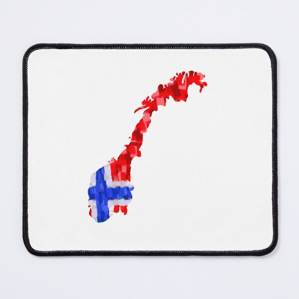 Item preview, Norway Flag Map designed and sold by HappyAli777.