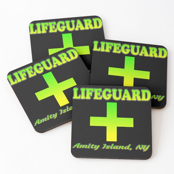 Item preview, LIFEGUARD Amity Island, NY (Green) designed and sold by MadameCrufeli.