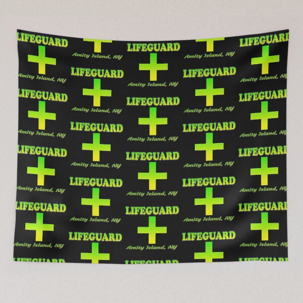 Item preview, LIFEGUARD Amity Island, NY (Green) designed and sold by MadameCrufeli.