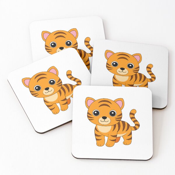 Item preview, Cute Tiny Tiger Sticker – Adorable Tiger Art for Animal Lovers designed and sold by itsnaeem (36).
