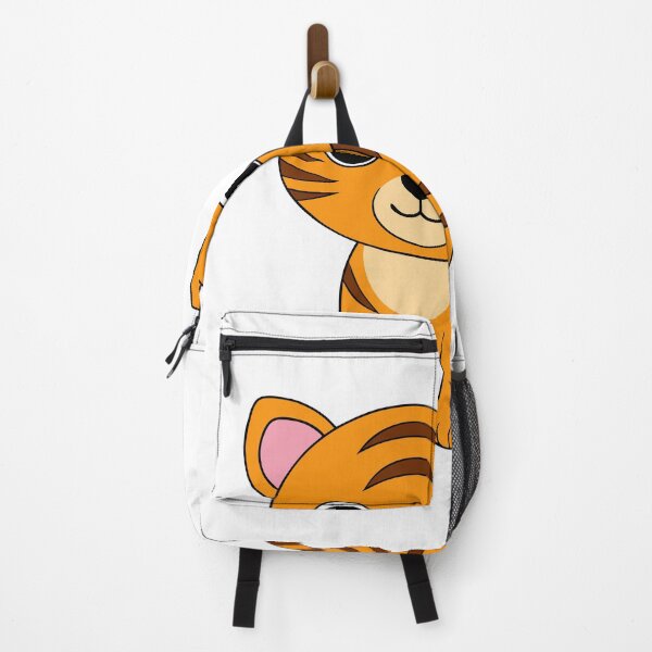 Item preview, Cute Tiny Tiger Sticker – Adorable Tiger Art for Animal Lovers designed and sold by merchtrends-svg.