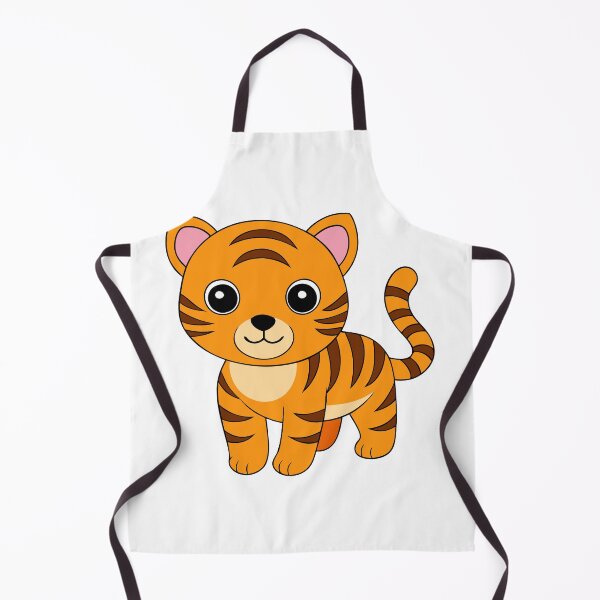 Item preview, Cute Tiny Tiger Sticker – Adorable Tiger Art for Animal Lovers designed and sold by merchtrends-svg.