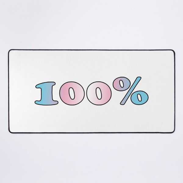 Item preview, 100 percent trans - Trans Rights designed and sold by Inspirationmotivation.