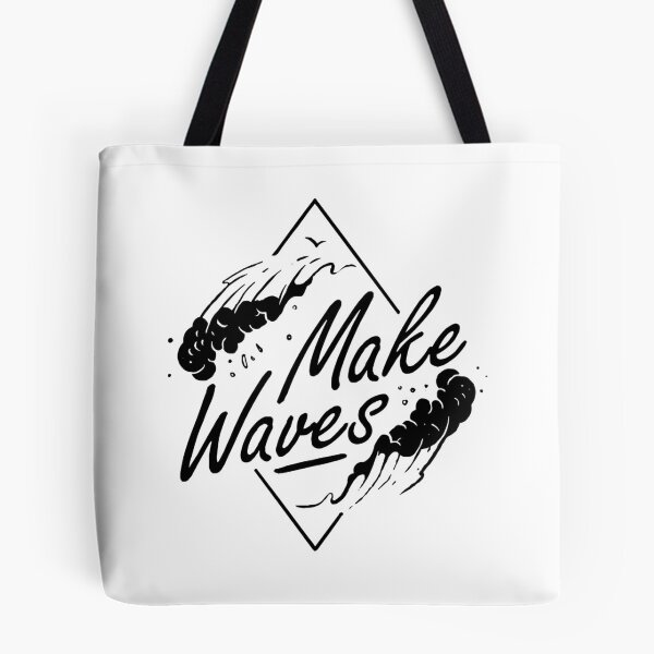 Item preview, Make Waves Surfing Nature Beach Surf Travel Motivation designed and sold by moonandstarco.