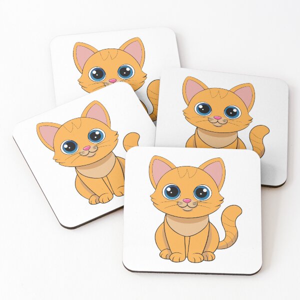 Item preview, Cute Cuddly Kitten Sticker – Adorable Cat Art for Cat Lovers designed and sold by itsnaeem (36).