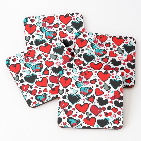 Item preview, Graffiti Hearts Valentine's Art 2 designed and sold by Tom-Johnson.