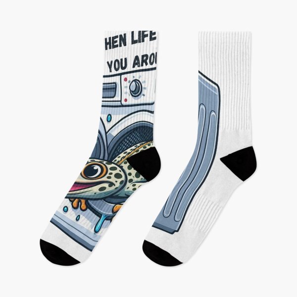 Item preview, Gecko's Laundry Day Mishap: When life spins you around! designed and sold by Canaba.