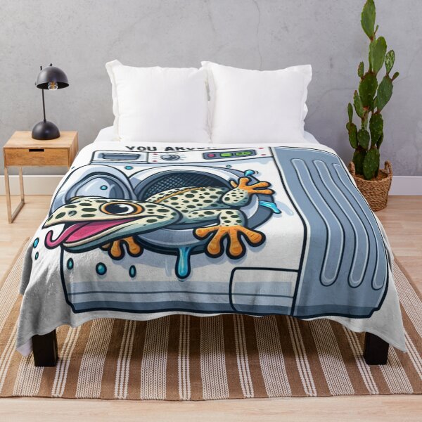 Item preview, Gecko's Laundry Day Mishap: When life spins you around! designed and sold by Canaba.