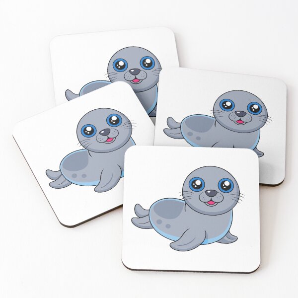 Item preview, Cute Sweet Seal Sticker – Adorable Seal Art for Ocean Enthusiasts designed and sold by merchtrends-svg.