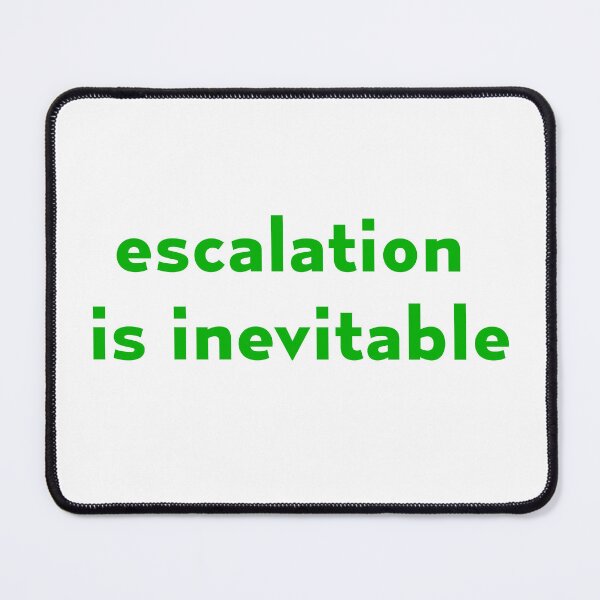 Item preview, Motivational text, Escalation designed and sold by RedCircleArt.