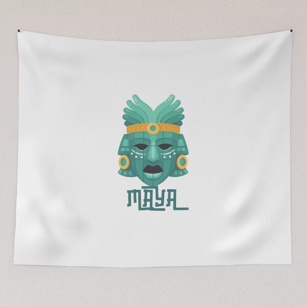 Item preview, Authentic Mayan Mask Artwork designed and sold by Taurus-Fearless.