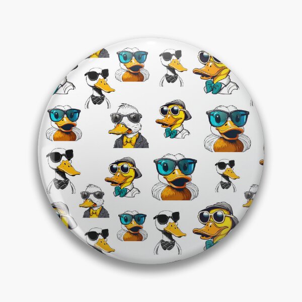 Item preview, Cartoon Duck Expression Pattern 2 designed and sold by Tom-Johnson.