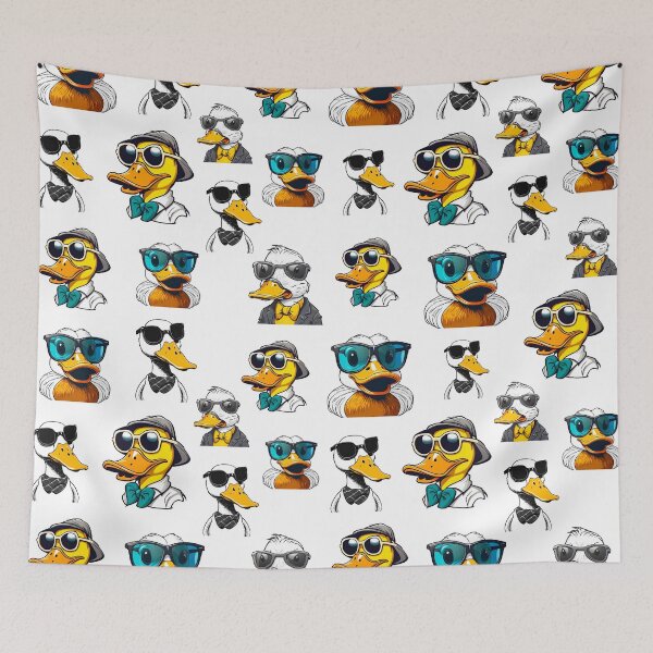 Item preview, Cartoon Duck Expression Pattern 2 designed and sold by Tom-Johnson.