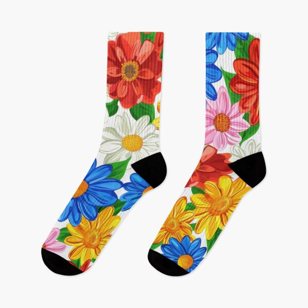 Item preview, Colorful Flower Pattern designed and sold by brandway.