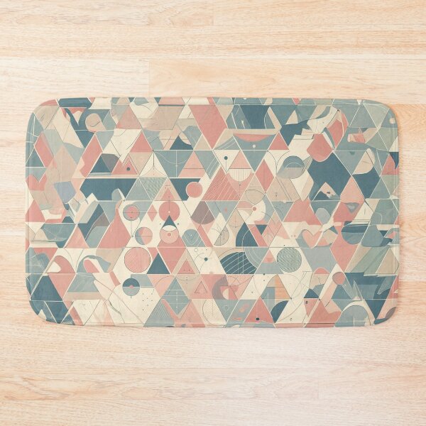 Item preview, Circle and triangle print  designed and sold by miriam-miranda.