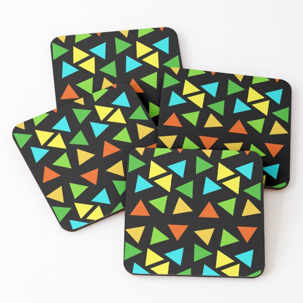Item preview, Multicolored Triangle Pattern Design designed and sold by signshirtz.