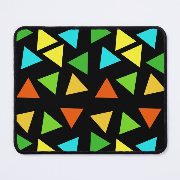 Item preview, Multicolored Triangle Pattern Design designed and sold by signshirtz.