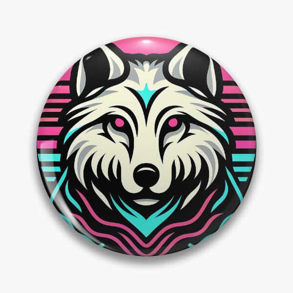 Item preview, Retro Wolf designed and sold by LvlUpPrints.