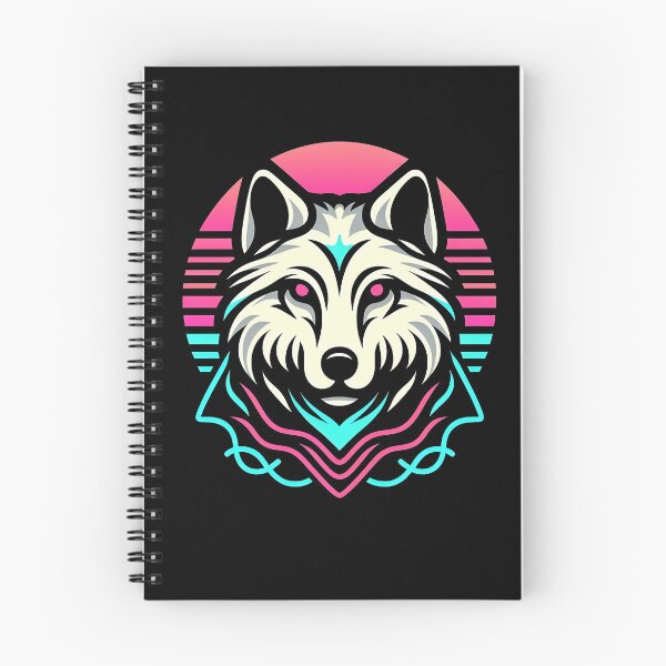 Item preview, Retro Wolf designed and sold by LvlUpPrints.